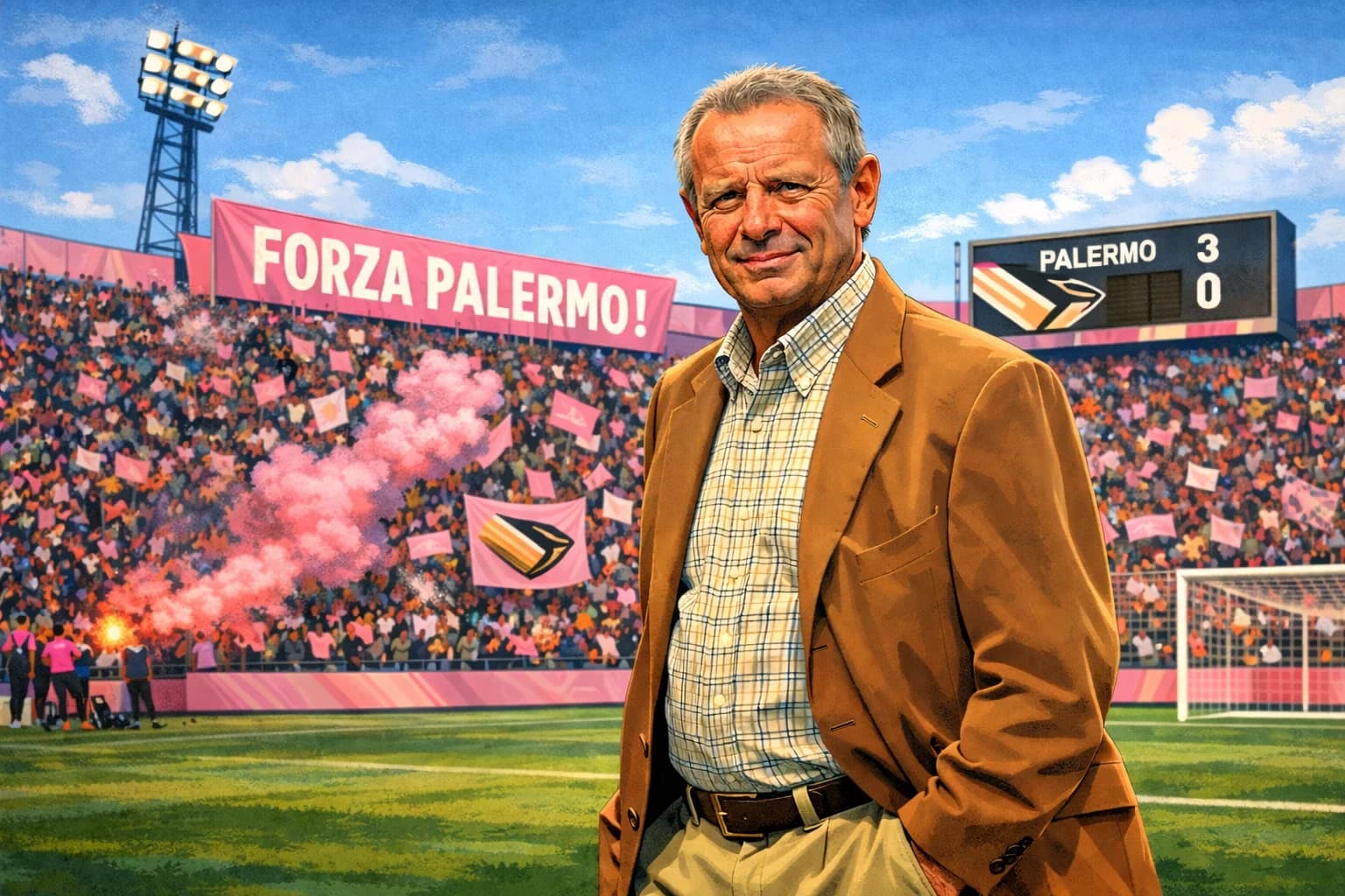 When Palermo Had 11 Coaches in One Season: The Zamparini Circus
