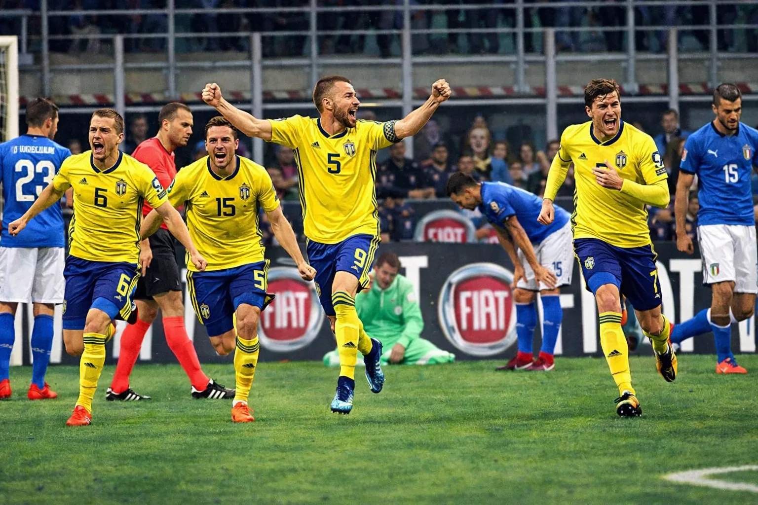 Italy vs Sweden, November 2017 — the night it all started, with Buffon's tears marking the end of an era